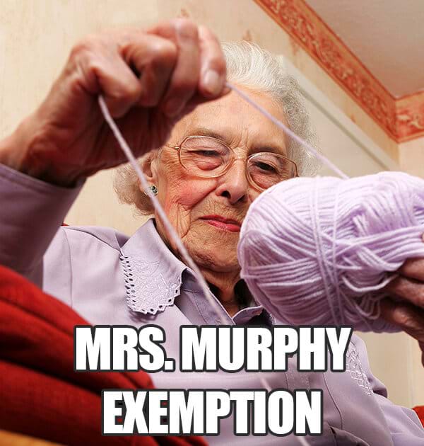 mrs murphy exemption