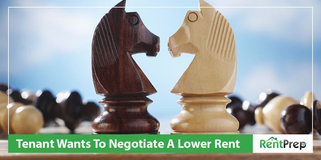 Negotiate lower rent