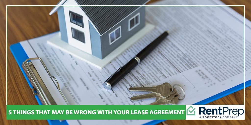 5 Things That May Be Wrong With Your Lease Agreement