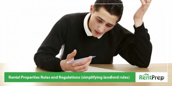 Landlord Rules And Regulations For Rental Properties