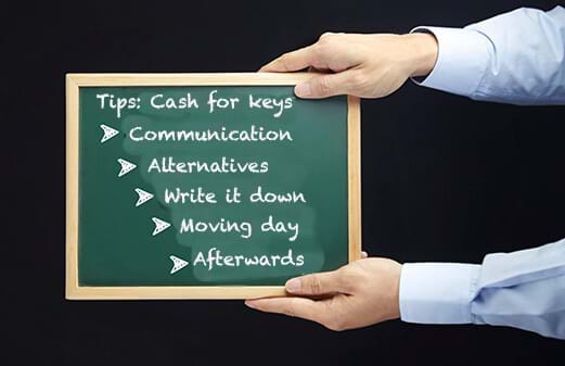5 Tips with Cash for Keys