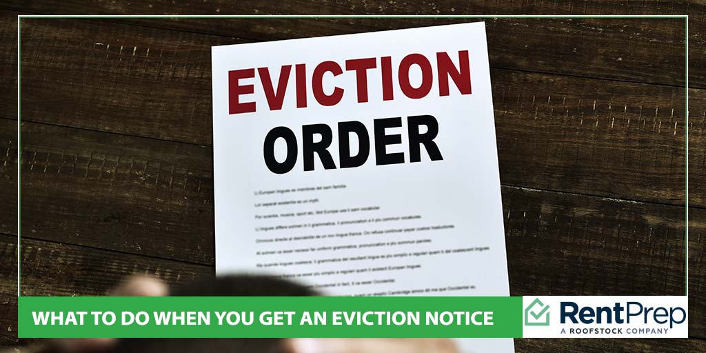 What To Do When You Get An Eviction Notice