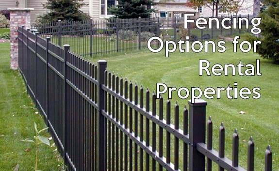 landlord tenant rent fencing options