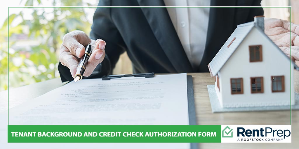 Tenant Background and Credit Check Authorization Form