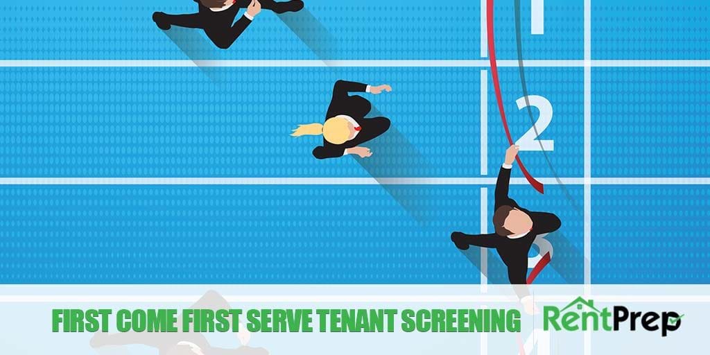 first come first serve tenant screening seattle