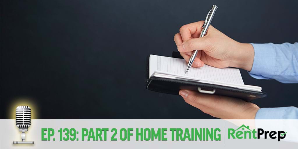 Podcast 139: Part 2 of Home Training