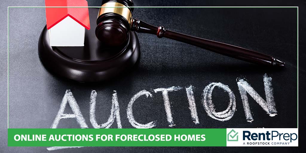 Online Auctions for Foreclosed Homes
