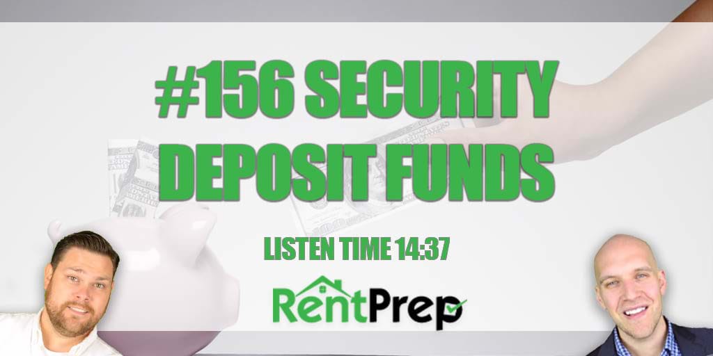 156 Security deposit funds