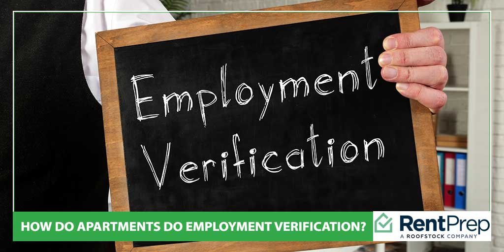 How Do Apartments Do Employment Verification?