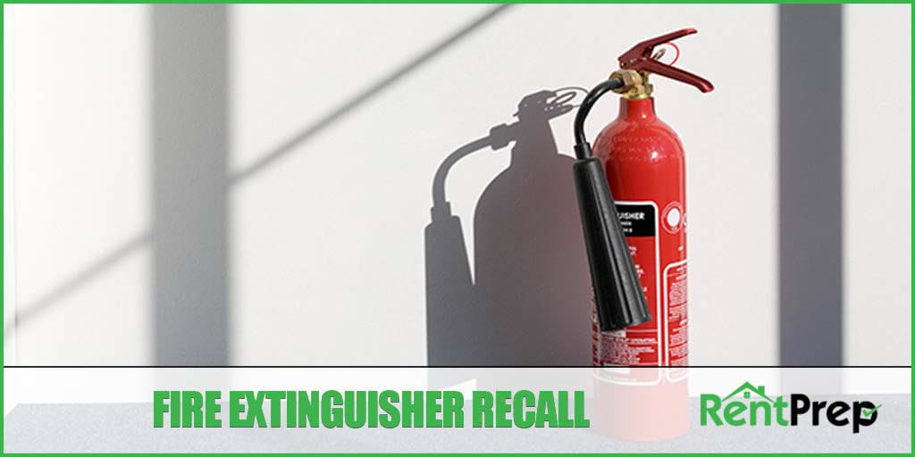 Fire extinguisher recalls