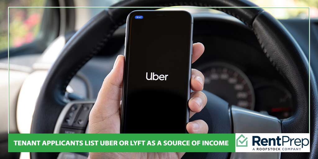 Tenant Applicants List Uber or Lyft as a Source of Income