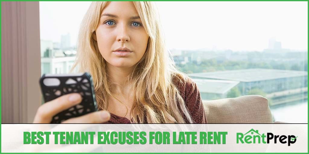 excuses for late rent