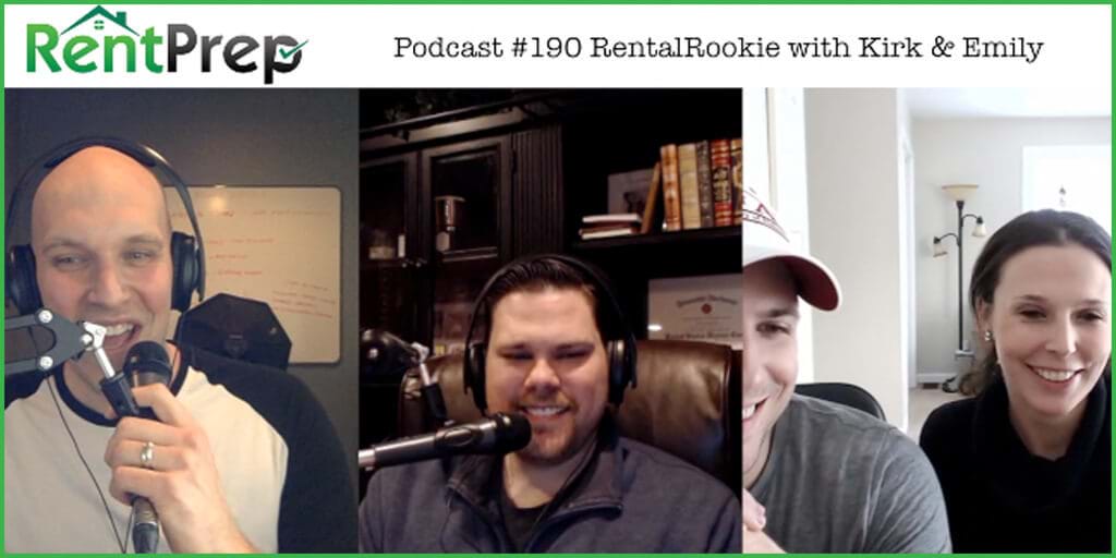 RentalRookie on episode 190 of RentPrep For Landlords