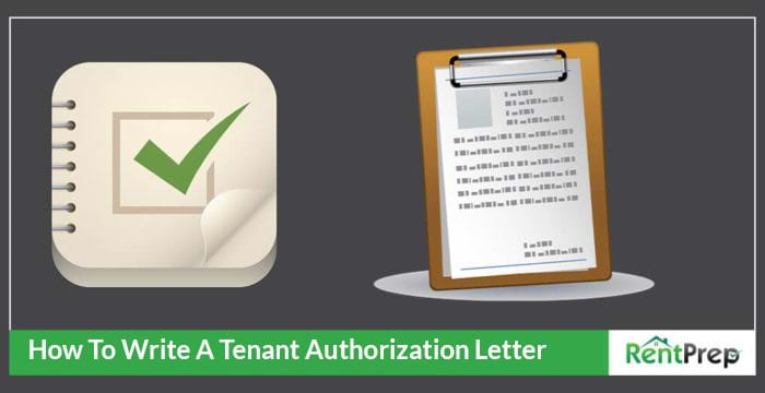 Tenant Authorization Letter