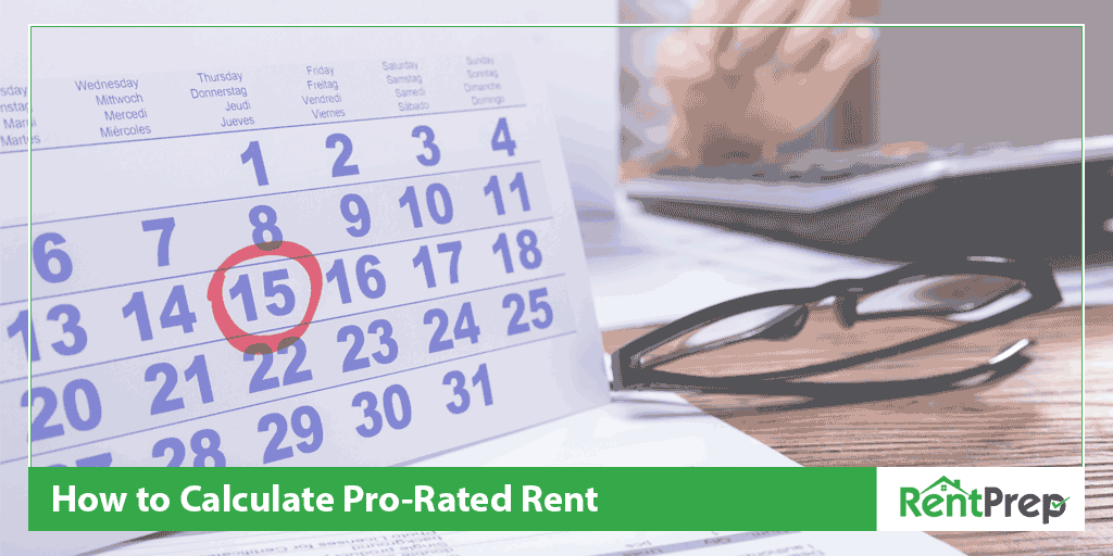 How To Calculate Pro Rated Rent