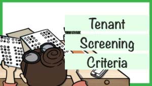 Tenant Screening Criteria