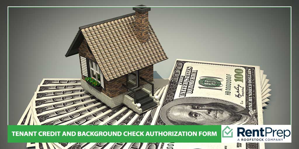 tenant credit and background check authorization form