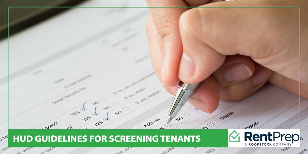 hud guidelines for screening tenants