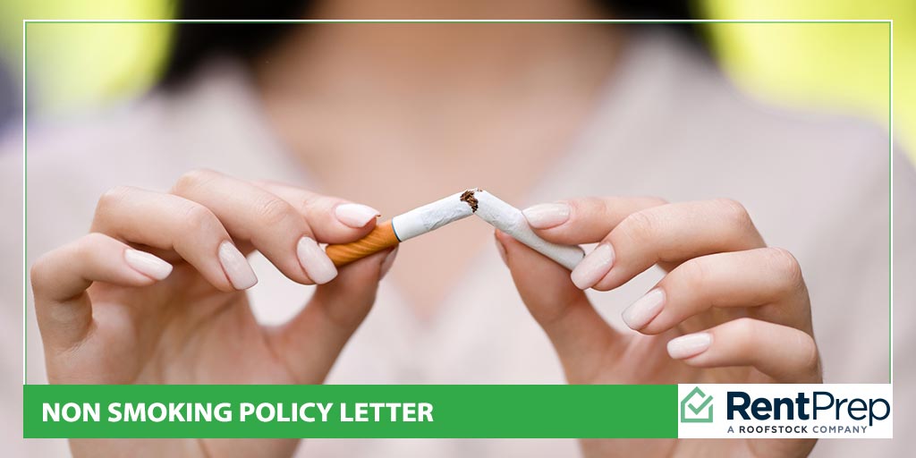 non smoking policy letter
