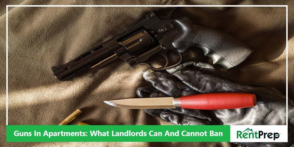 can landlords ban guns