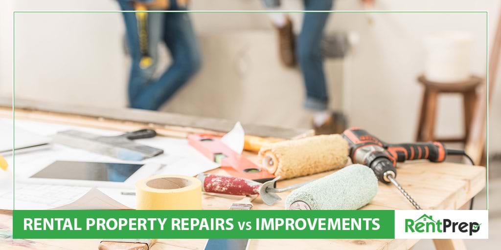 rental property repairs vs improvements