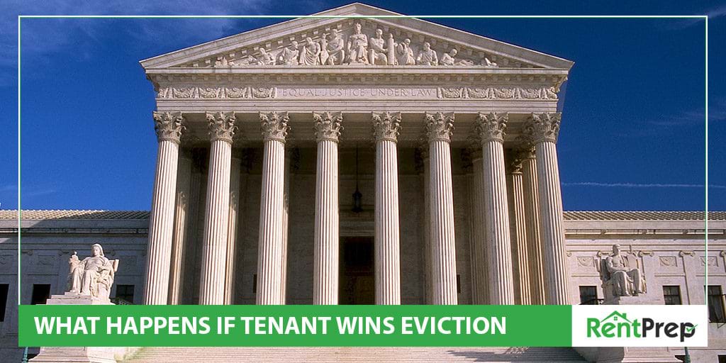 what happens if tenant wins eviction