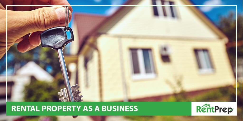 is a rental property considered a business
