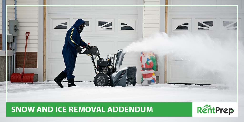 snow and ice removal addendum