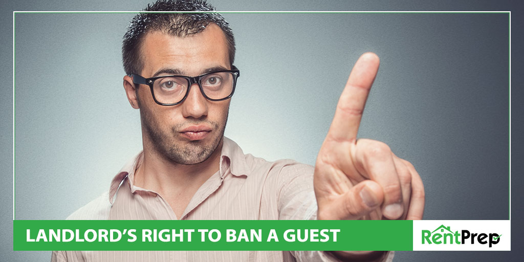 banning a tenant’s guest