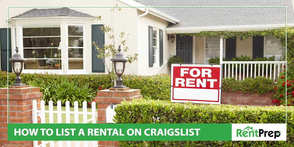 how to list a rental on craigslist