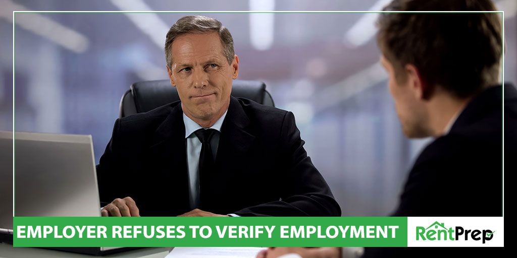 employer refuses to verify employment