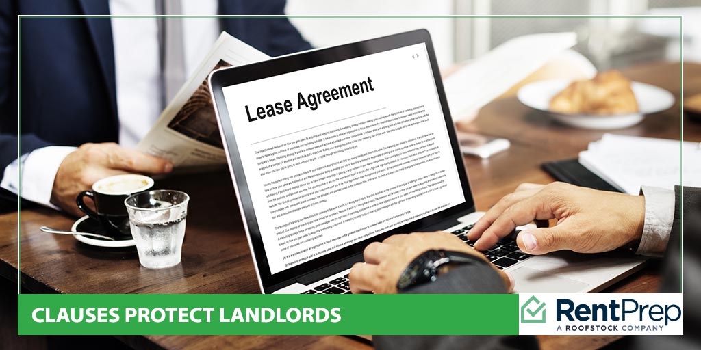 Clauses Protect Landlords